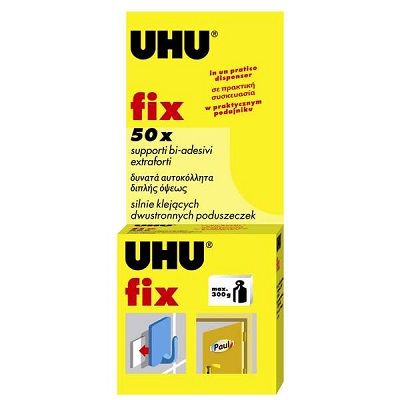 Αυτοκόλλητα διπλής όψης UHU Fix
