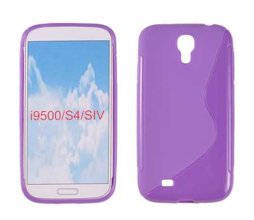 SAMSUNG Galaxy S4 - ΘΗΚΗ ΣΙΛΙΚΟΝΗΣ S-CASE ΜΩΒ