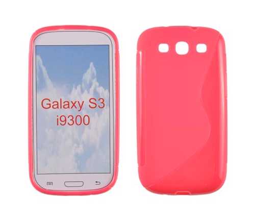 SAMSUNG Galaxy S3 - ΘΗΚΗ ΣΙΛΙΚΟΝΗΣ S-CASE ΡΟΖ