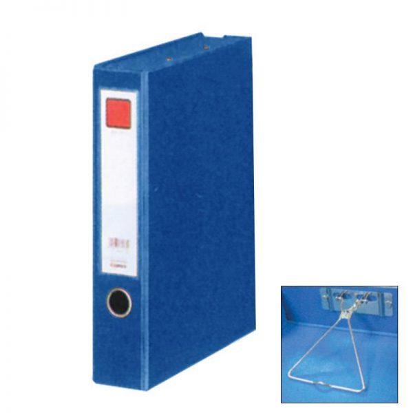 Comix κουτί αρχειοθέτησης  με πιάστρα PVC μπλε 55mm Α4 Υ32
