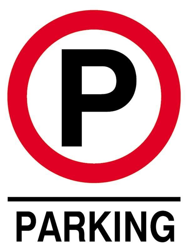 Next επιγραφή pvc "Parking" 15x20εκ.