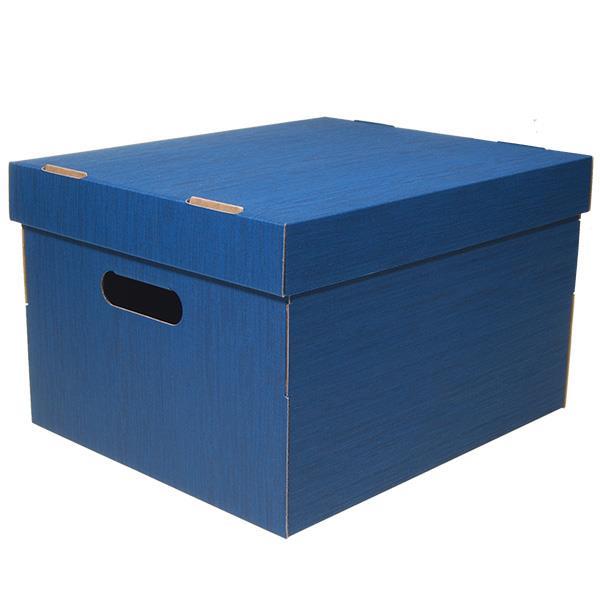 Νext κουτί fabric μπλε Α4 Υ19x30x25
