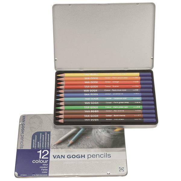 Talens Van Gogh sketch pencils-ξυλομπογιές 12χρωμάτων