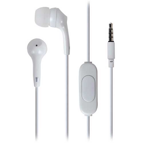 MOTOROLA - EARBUDS 2 STEREO WIRED EARPHONES HANDS FREE WHITE