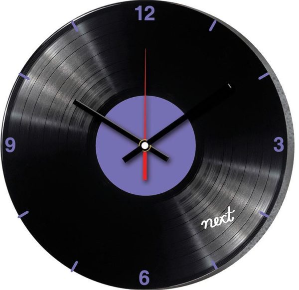 Νext ρολόι Ø31εκ. "δίσκος μουσικής"