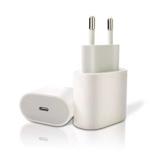 USB TRAVEL CHARGER 18W Type-C WHITE UNIVERSAL