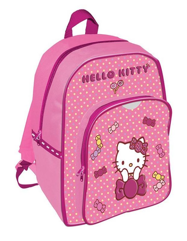 Bagtrotter τσάντα νηπίου πλάτης Hello Kitty με 2 θήκες 35x26x11εκ. 29797---ΕΒ-2