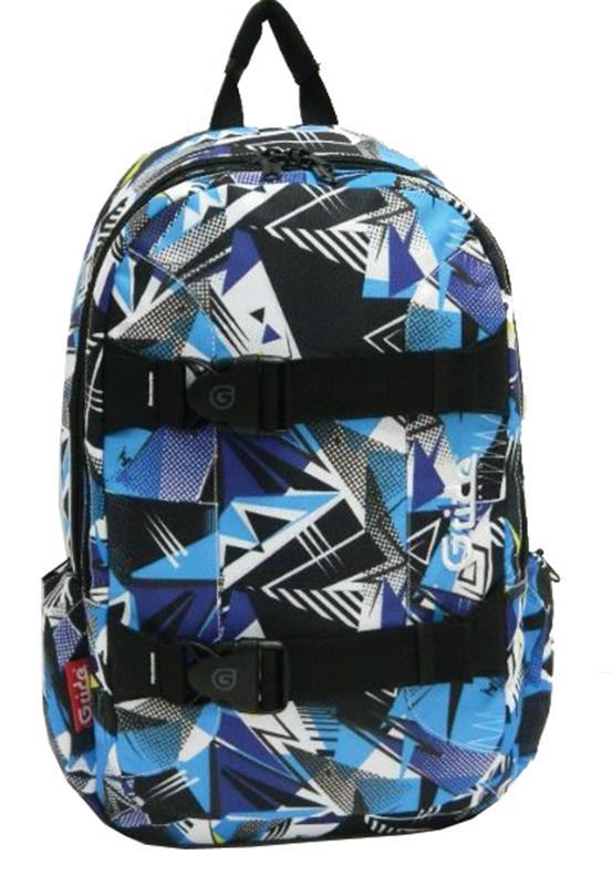 Bagtrotter τσάντα πλάτης εφηβική Global blue με 2 θήκες 47x30x12εκ. 29750---ΕΒ-2