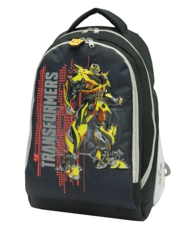 Bagtrotter τσάντα δημοτικού πλάτης Transformers με 2 θήκες 46x35x20εκ. 29775---ΕΒ-2