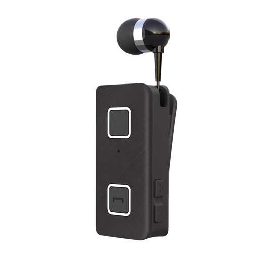 XO - BE31 Earphone Bluetooth Handsfree Retractable Black