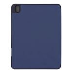 TB41211BL2 APPLE iPad Air 4 2020 10.9" - Triple Folding Leather Case with TPU Pen Slot Dark Blue