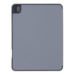 TB41211GR2 APPLE iPad Air 4 2020 10.9" - Triple Folding Leather Case with TPU Pen Slot Dark Blue