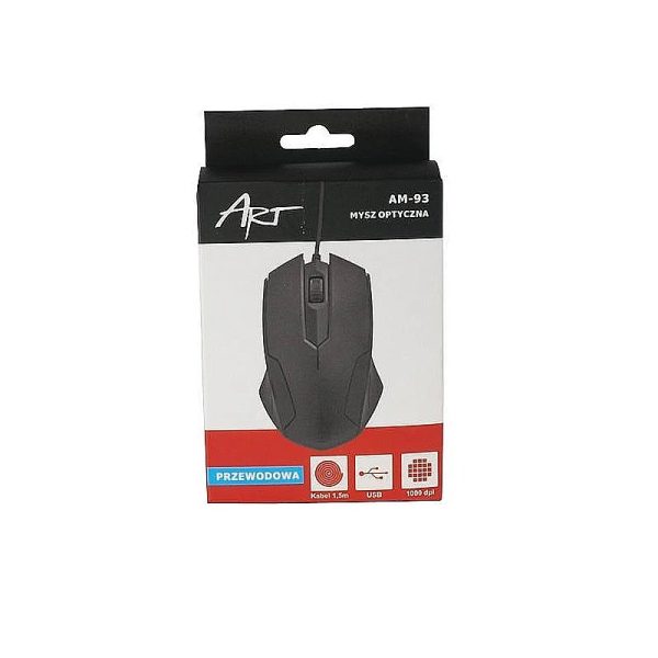 ART-AM-93BK ART Mouse AM-93 Wired Black
