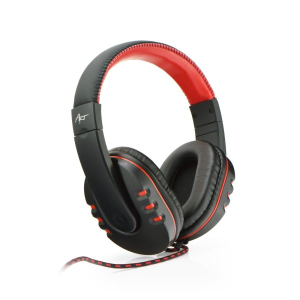 ART-NEMEZIS ART - Nemezis Gaming microphone headphones Black / Red