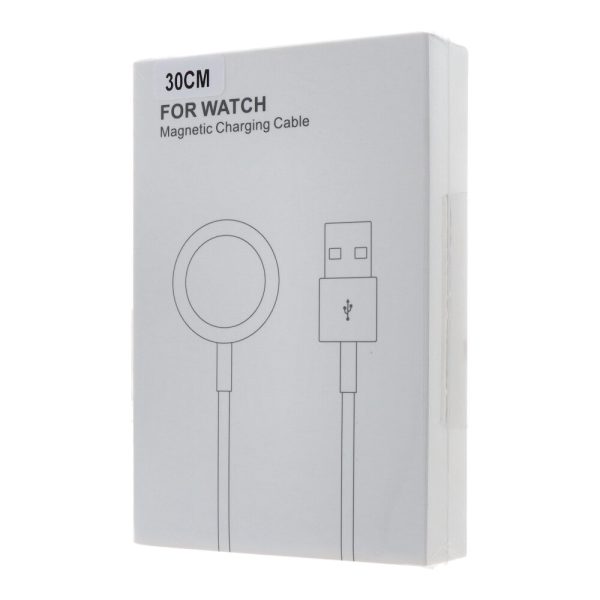MA6208 Apple Watch Magnetic Charger to USB-C Cable (0.3 m) - White