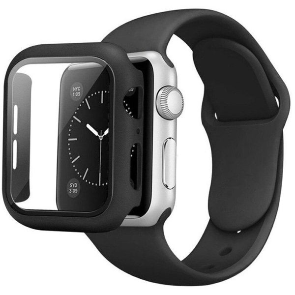 MA5404BK Case with Screen Protector for Apple Watch Series 4 / 5 44mm Black