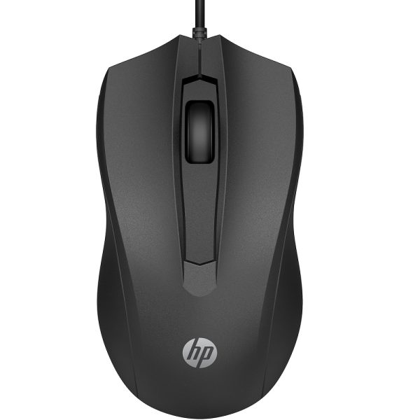HP-100 HP Mouse 100 Wired Black