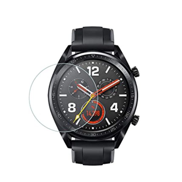 SW73002T-TR HUAWEI Honor Watch GS Pro - TEMPERED GLASS FULL SCREEN TRANSPARENT