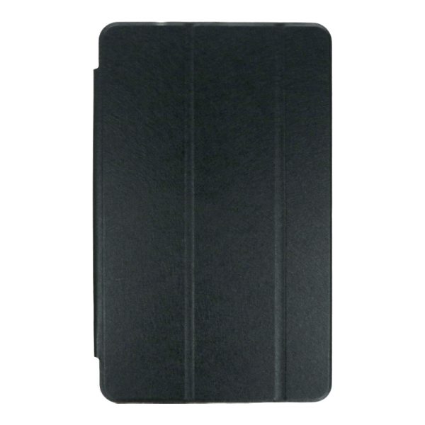 TB43851BK4 HUAWEI MediaPad T3 10 - Silk Pattern Triple Folding Leather Case Black