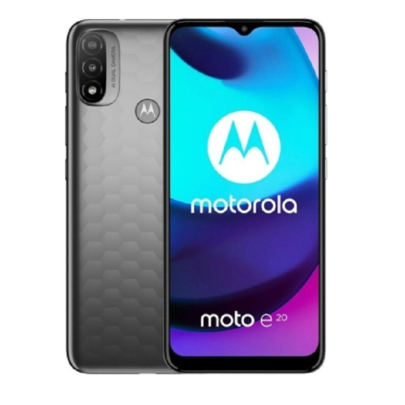 10.MOT-E20-32GB-GR Motorola Moto E20 Dual SIM (2GB/32GB) Graphite Grey