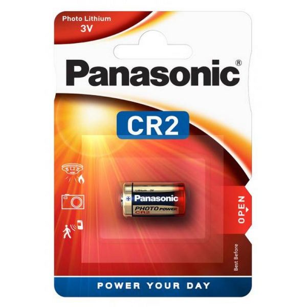 PA-CR2 Panasonic Photo Μπαταρία Λιθίου CR2 3V 1τμχ