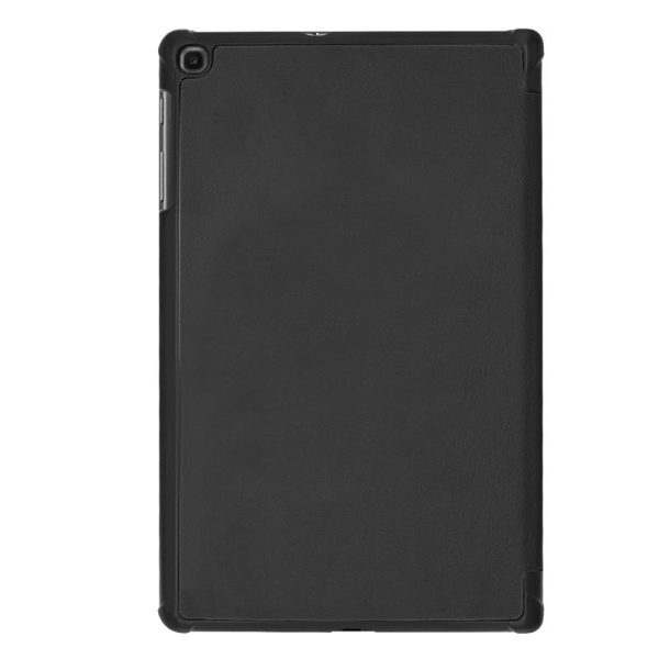 10.1 2019 T510 / T515 - Triple Folding Leather Case Black