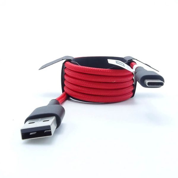 XIA-SJV4110GL Xiaomi Mi Cable Type-C Braided 1m - Red (SJV4110GL)