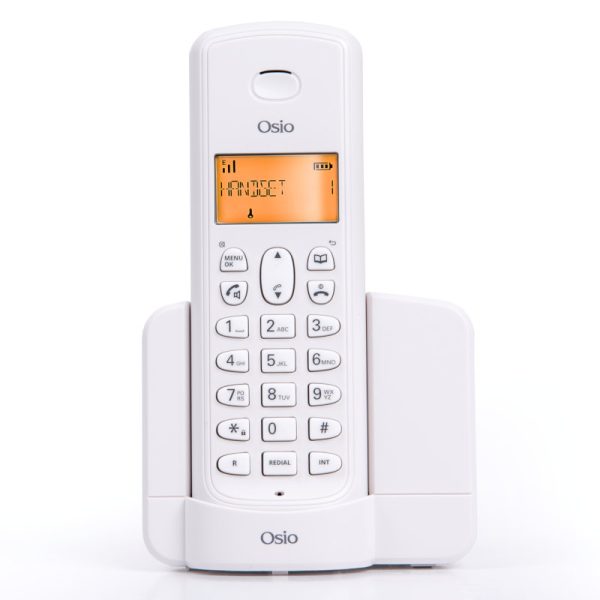 OSD-8910W Osio OSD-8910W Λευκό (Ελληνικό Μενού) Ασύρματο τηλέφωνο