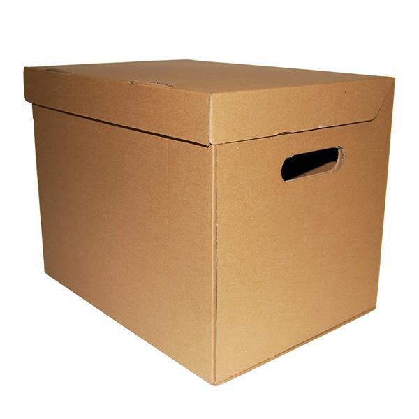Next κουτί κραφτ (οικολογικό) με αναδιπλούμενο καπάκι Υ26x34x27εκ.