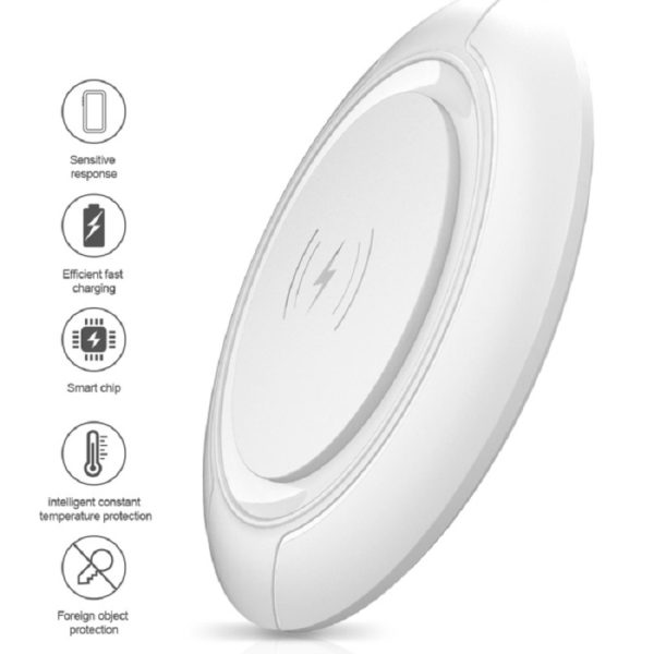 DVWC-345760 DEVIA Allen Series Ultra-Thin Wireless Charger V3 (15W) White