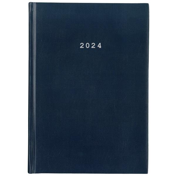 Next ημερολόγιο 2024 basic xl ημερήσιο δετό μπλε 21x29εκ.