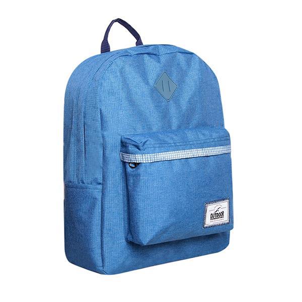 KALGAV τσάντα πλάτης "Blue light blue melange" με 3 θήκες Υ41