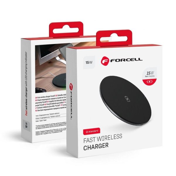 FOWC-060458 Forcell Quick Charge Pad (Qi standard) 15W