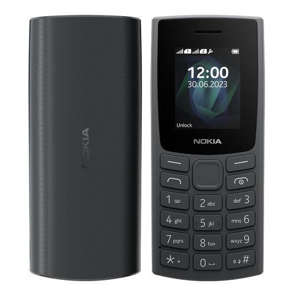 10.NOK-105(4G23)-BK Nokia 105 4G (2023) Dual SIM TA-1551 Charcoal Black