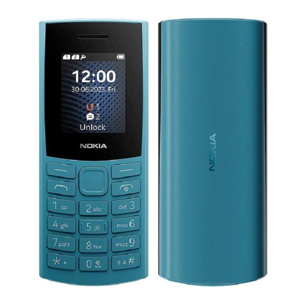 10.NOK-105(4G23)-BL Nokia 105 4G (2023) Dual SIM TA-1551 Ocean Blue