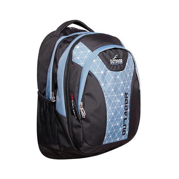 KALGAV τσάντα πλάτης "Black blue stone" με θήκη για laptop/tablet Υ47x19