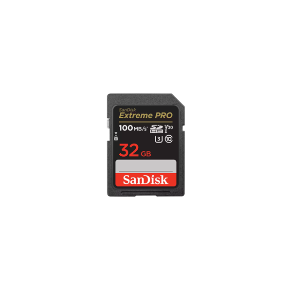 SanDisk Extreme PRO 32GB SDHC Memory Card + 2 years RescuePR