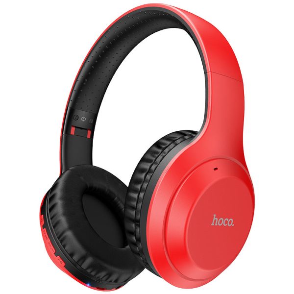 HOC-W30-R HOCO - W30 Fun move wireless headphones RED