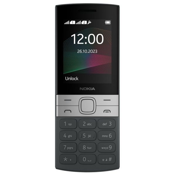 10.NOK-150DS(23)-BK Nokia 150 2023 Dual SIM Κινητό Μαύρο
