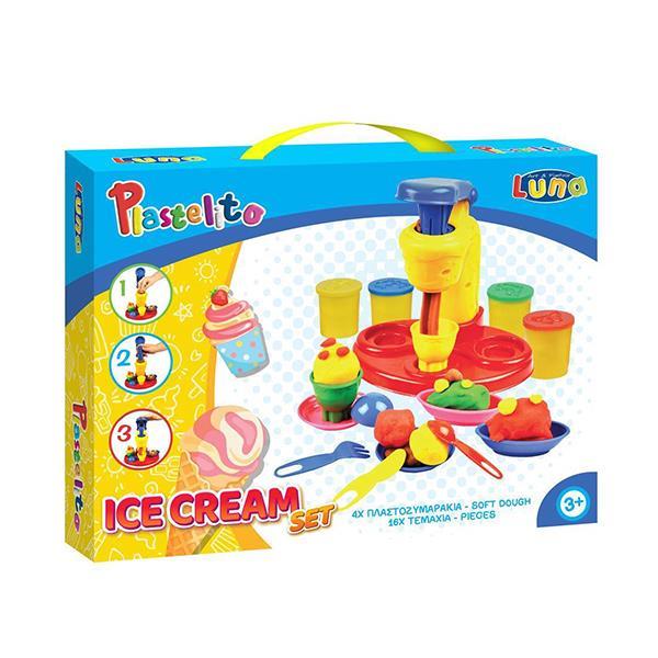 Luna Πλαστοζυμαράκια σε πολυμηχανή παγωτού με εργαλεία 33