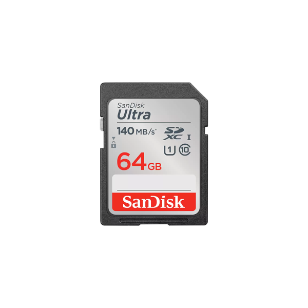 SanDisk Ultra 64GB SDXC Memory Card 140MB/s