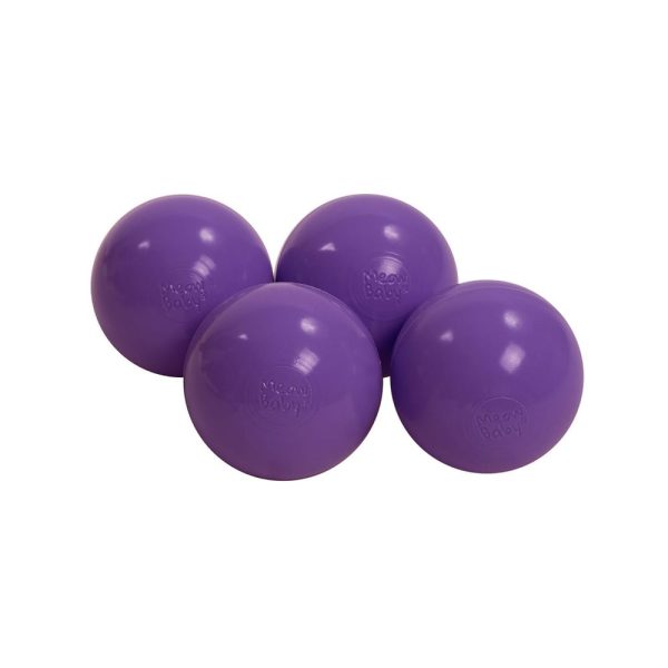 MeowBaby Violet Balls (50 pcs)  (ZPPUR000) (MEBZPPUR000)