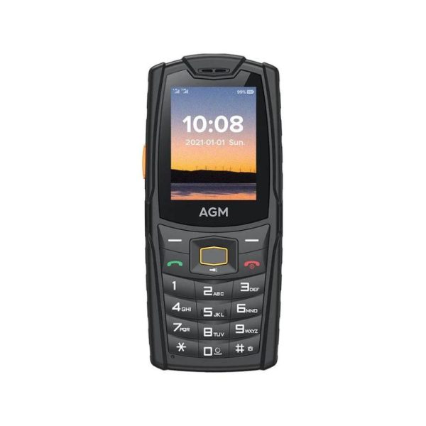 10.AGM-M6-BK AGM M6 Μαύρο αδιάβροχο κινητό τηλέφωνο Dual Sim