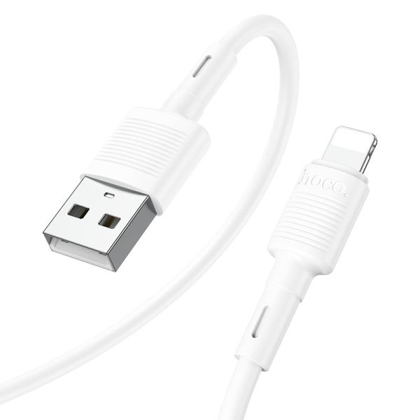 HOC-X83i-W HOCO - X83 DATA CABLE USB TO LIGHTNING 1m 2.4A WHITE