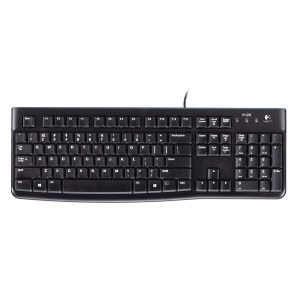 Logitech K120 Keyboard GR (Black