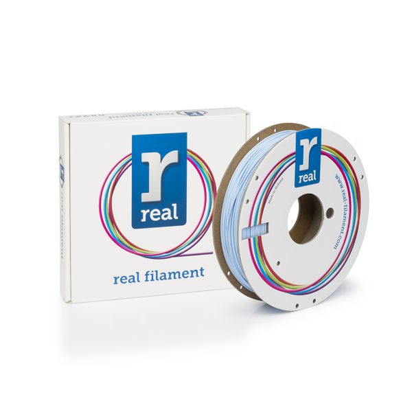 REAL PLA 3D Printer Filament - Light blue - spool of 0.5Kg - 1.75mm (REALPLALBLUE500MM175)