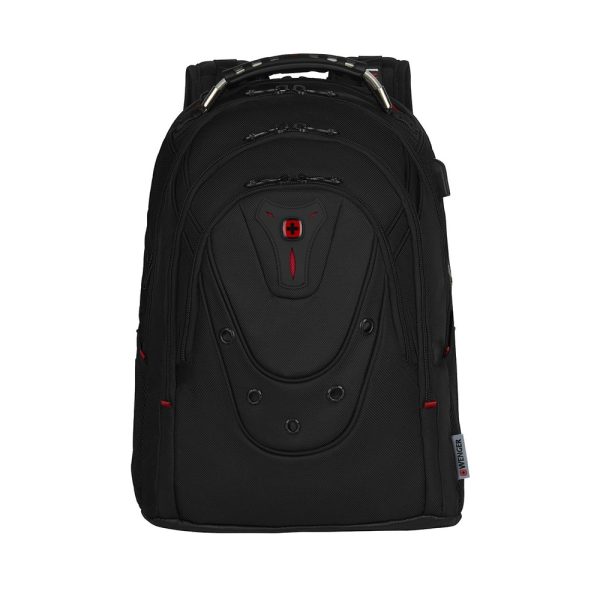 Wenger Ibex Τσάντα Πλάτης για Laptop 16" σε Μαύρο χρώμα (606493) (WNR606493)