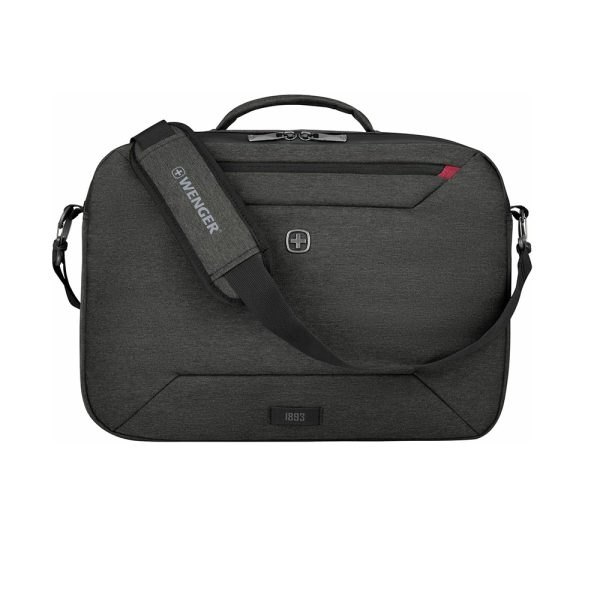 Wenger MX Commute Τσάντα Ώμου / Χειρός για Laptop 16" σε Μαύρο χρώμα (611640) (WNR611640)