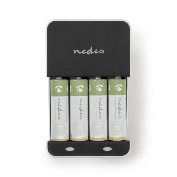 Nedis Φορτιστής 4 Μπαταριών Ni-MH Μεγέθους AA/AAA (BACH05) (NEDBACH05)