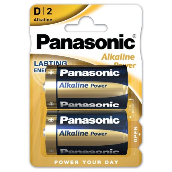 Panasonic Alkaline Power Bronze Μπαταρίες D 1.5V 2τμχ (9004755) (PAN9004755)